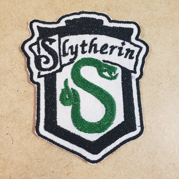 Slytherin Crest Iron-On Patch (2/$12 or 5/$22) - Picture 1 of 2